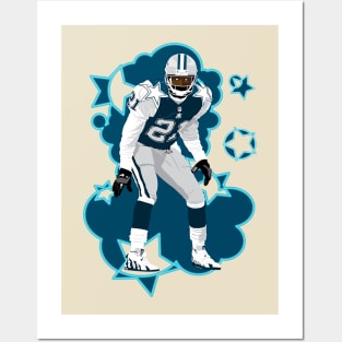 NT deion sanders Posters and Art